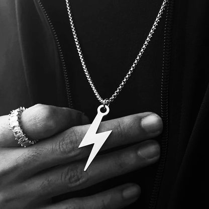 Thunder Bolt Silver Pendant