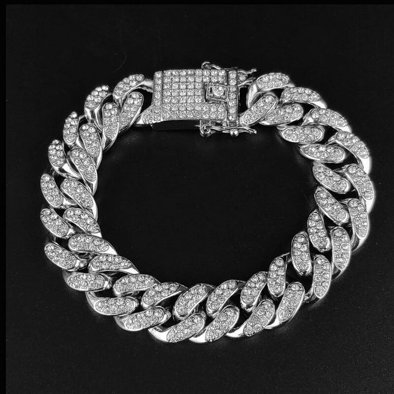 Cuban Iced out Bracelet