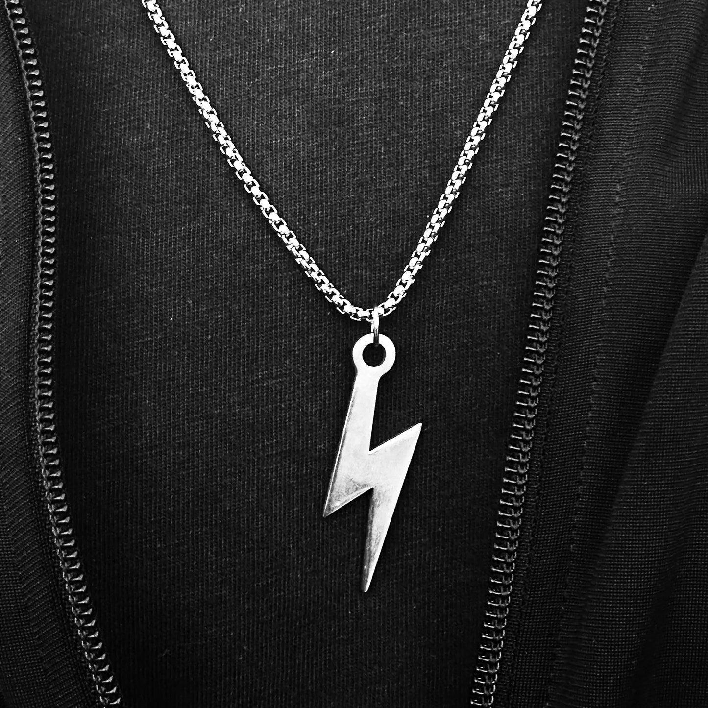 Thunder Bolt Silver Pendant