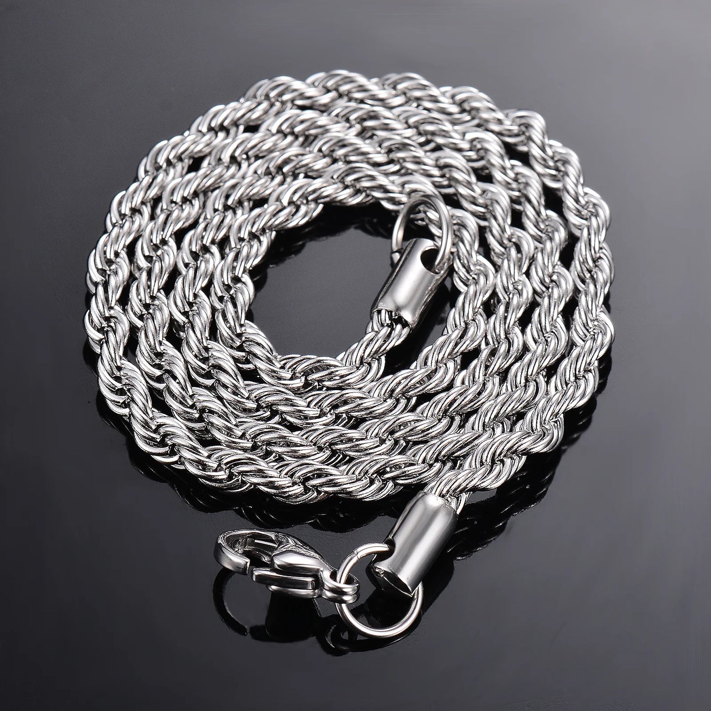 Italian Silver Rope Chain (2mm)