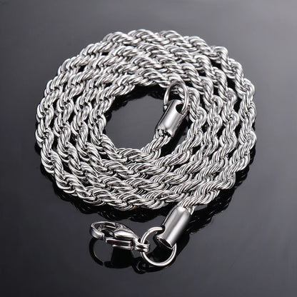 Italian Silver Rope Chain (2mm)